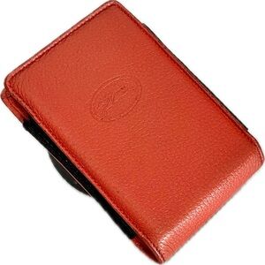 Longchamp Vintage Pebble Leather Case